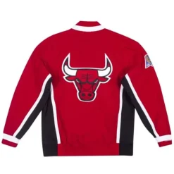 Mitchell & Ness Jackets & Outerwear-Authentic Warm Up Jacket Chicago Bulls 1996-97