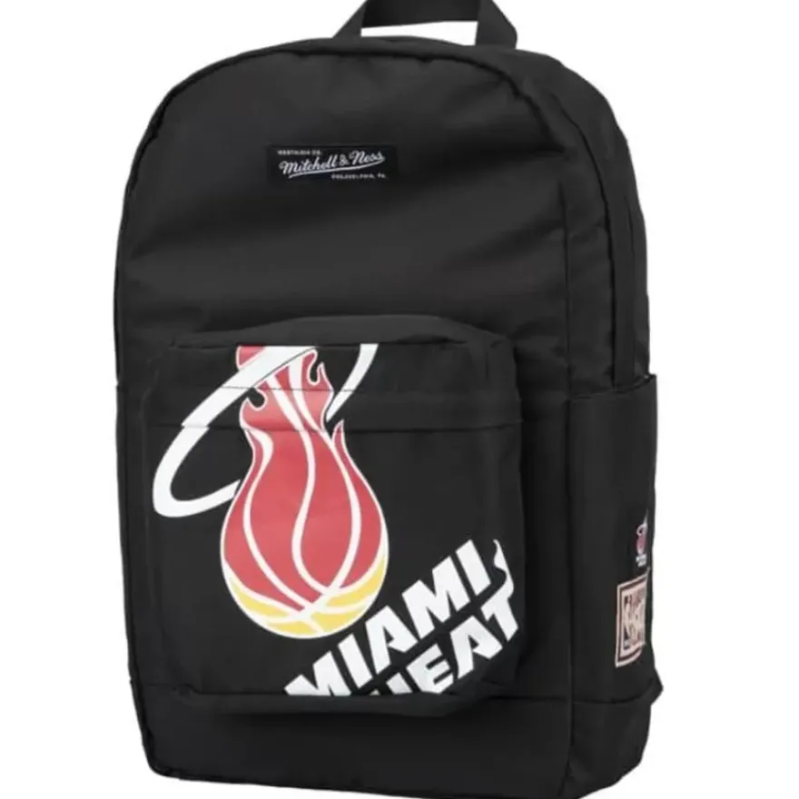 Mitchell & Ness Accessories-Backpack Miami Heat