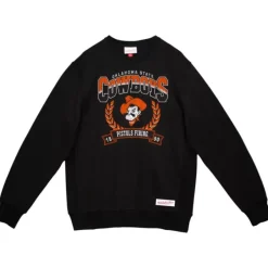 Mitchell & Ness Hoodies & Sweatshirts-Baseline Crew Oklahoma State University