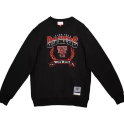 Mitchell & Ness Hoodies & Sweatshirts-Baseline Crew Texas Tech University