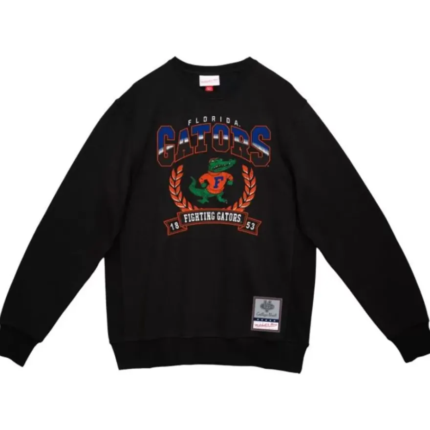 Mitchell & Ness Hoodies & Sweatshirts-Baseline Crew University Of Florida