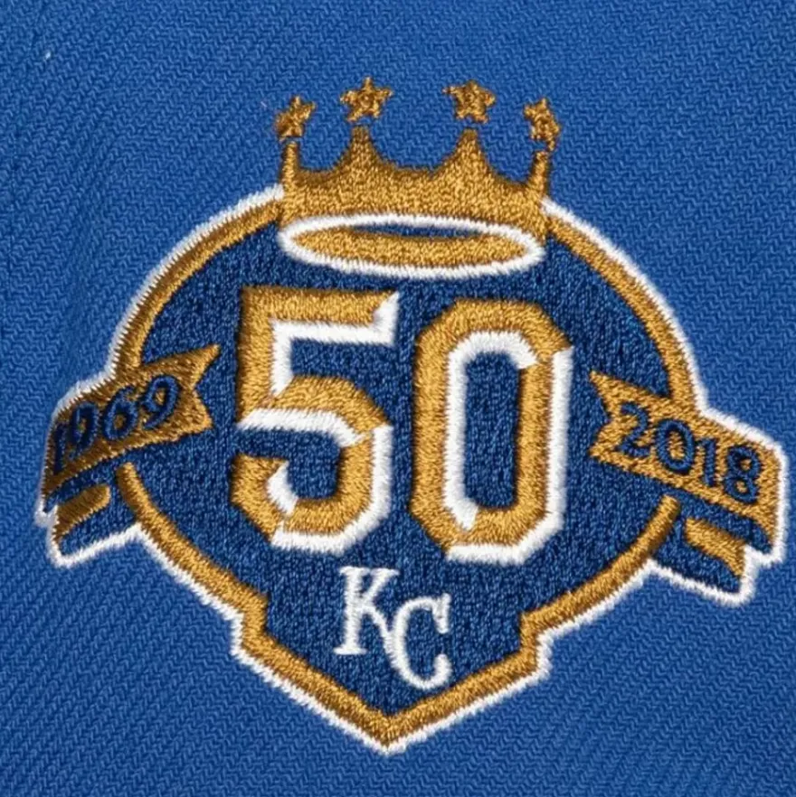 Mitchell & Ness Fitted-Bases Loaded Fitted Coop Kansas City Royals