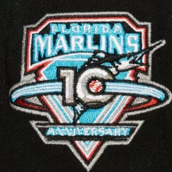 Mitchell & Ness Fitted-Bases Loaded Fitted Coop Florida Marlins