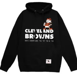 Mitchell & Ness Hoodies & Sweatshirts-Basic Logo 2 Hoodie Cleveland Browns