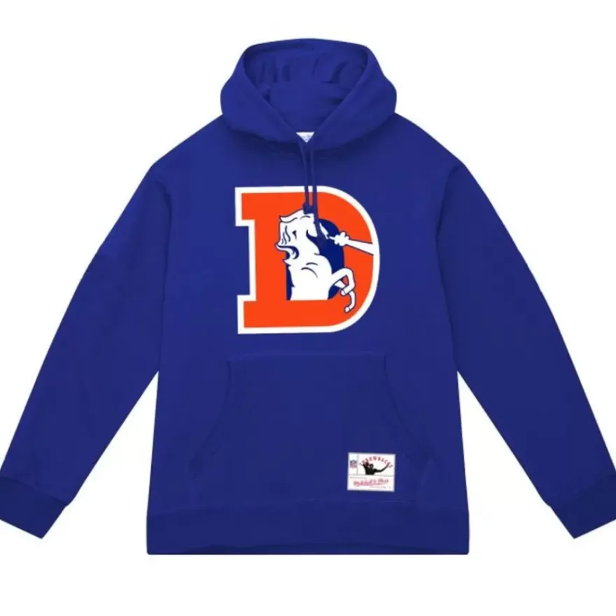 Mitchell & Ness Hoodies & Sweatshirts-Basic Logo 1 Hoodie Denver Broncos