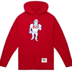 Mitchell & Ness Hoodies & Sweatshirts-Basic Logo 2 Hoodie Houston Oilers