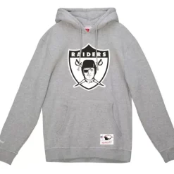 Mitchell & Ness Hoodies & Sweatshirts-Basic Logo 1 Hoodie Oakland Raiders