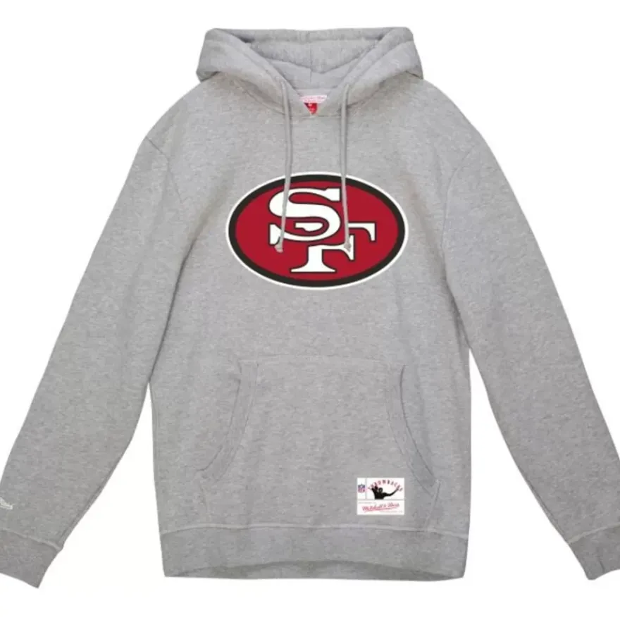 Mitchell & Ness Hoodies & Sweatshirts-Basic Logo 1 Hoodie San Francisco 49Ers