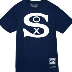 Mitchell & Ness T-Shirts & Tops-Basic Logo 3 Tee Chicago White Sox