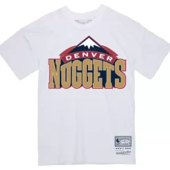 Mitchell & Ness T-Shirts & Tops-Basic Logo 1 Tee Denver Nuggets