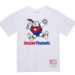 Mitchell & Ness T-Shirts & Tops-Basic Logo 2 Tee Denver Nuggets