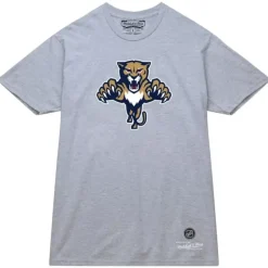 Mitchell & Ness T-Shirts & Tops-Basic Logo 3 Tee Florida Panthers