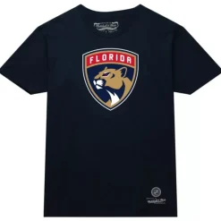 Mitchell & Ness T-Shirts & Tops-Basic Logo 2 Tee Florida Panthers