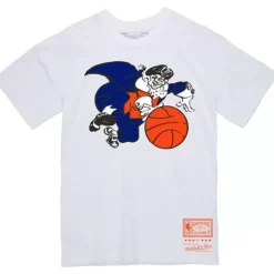 Mitchell & Ness T-Shirts & Tops-Basic Logo 1 Tee New York Knicks