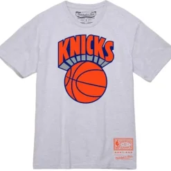 Mitchell & Ness T-Shirts & Tops-Basic Logo 2 Tee New York Knicks