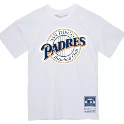 Mitchell & Ness T-Shirts & Tops-Basic Logo 3 Tee San Diego Padres