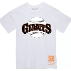Mitchell & Ness T-Shirts & Tops-Basic Logo 3 Tee San Francisco Giants