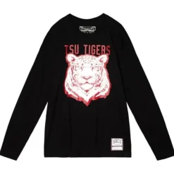 Mitchell & Ness T-Shirts & Tops-Basic Mascot Longsleeve Texas Southern University
