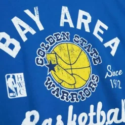 Mitchell & Ness T-Shirts & Tops-Bay Area Basketball Tee Golden State Warriors