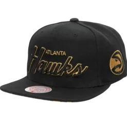 Mitchell & Ness Snapback-Bhm Script Snapback Atlanta Hawks