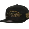 Mitchell & Ness Snapback-Bhm Script Snapback Hwc Charlotte Hornets