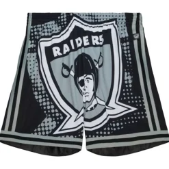 Mitchell & Ness Shorts-Big Face 7.0 Fashion Shorts Oakland Raiders