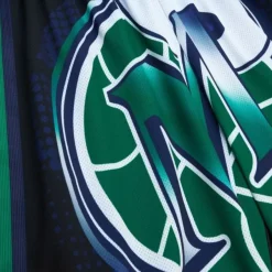 Mitchell & Ness Shorts-Big Face 7.0 Fashion Shorts Dallas Mavericks