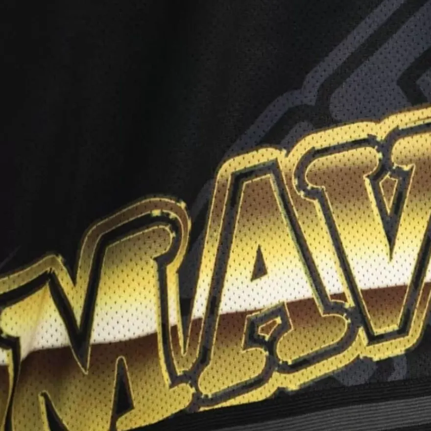 Mitchell & Ness Shorts-Big Face 4.0 Fashion Shorts Dallas Mavericks