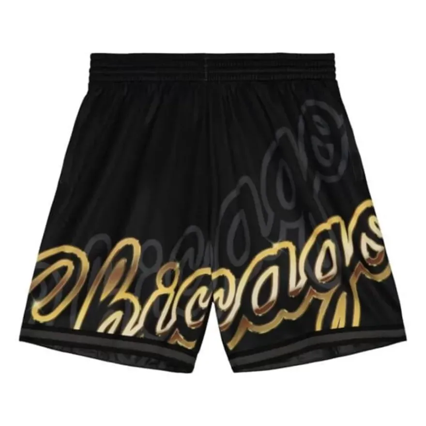 Mitchell & Ness Shorts-Big Face 4.0 Fashion Shorts Chicago Bulls