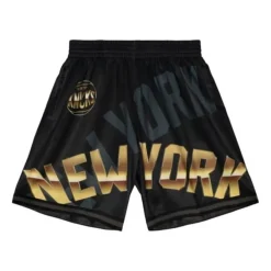 Mitchell & Ness Shorts-Big Face 4.0 Fashion Shorts New York Knicks