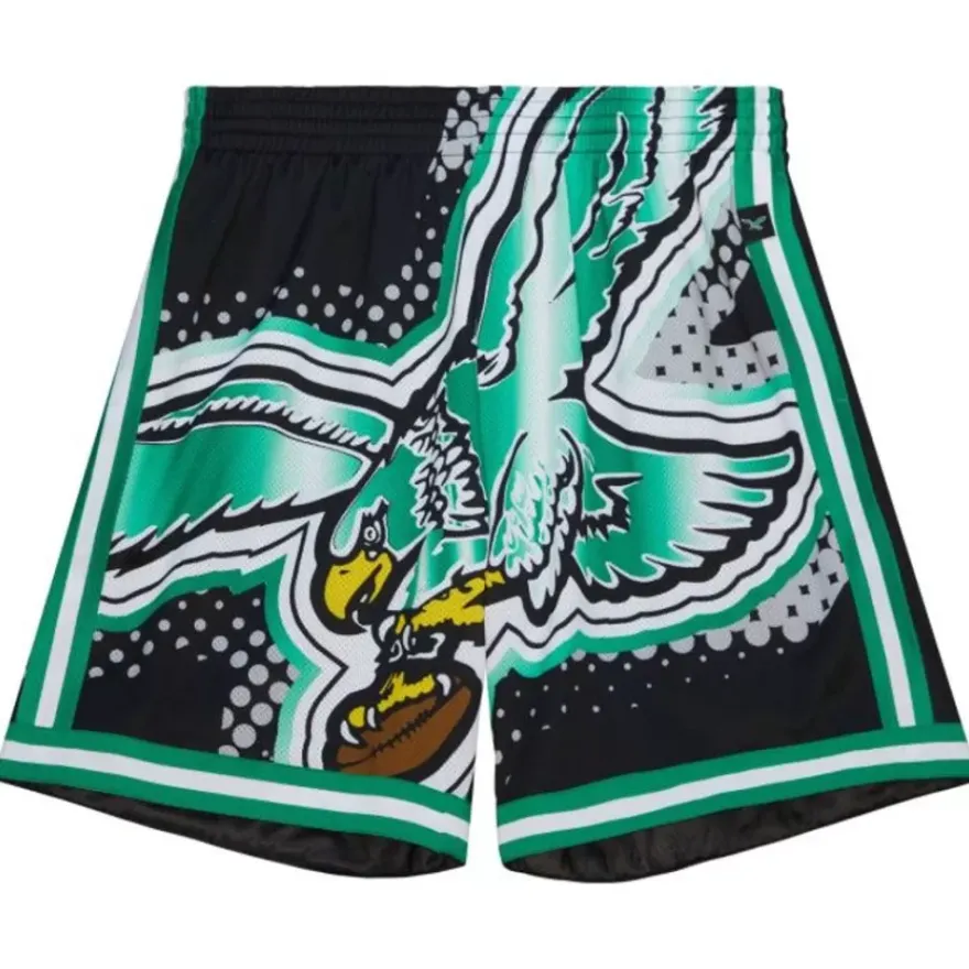 Mitchell & Ness Shorts-Big Face 7.0 Fashion Shorts Philadelphia Eagles