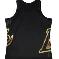 Mitchell & Ness T-Shirts & Tops-Big Face 4.0 Fashion Tank Los Angeles Lakers
