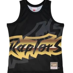 Mitchell & Ness T-Shirts & Tops-Big Face 4.0 Fashion Tank Toronto Raptors