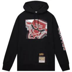Mitchell & Ness Hoodies & Sweatshirts-Big Face 7.0 Hoodie Chicago Bulls