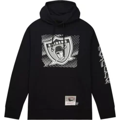Mitchell & Ness Hoodies & Sweatshirts-Big Face 7.0 Hoodie Oakland Raiders