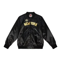 Mitchell & Ness Jackets & Outerwear-Big Face 4.0 Satin Jacket New York Knicks