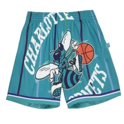 Mitchell & Ness Shorts-Big Face 2.0 Shorts Charlotte Hornets