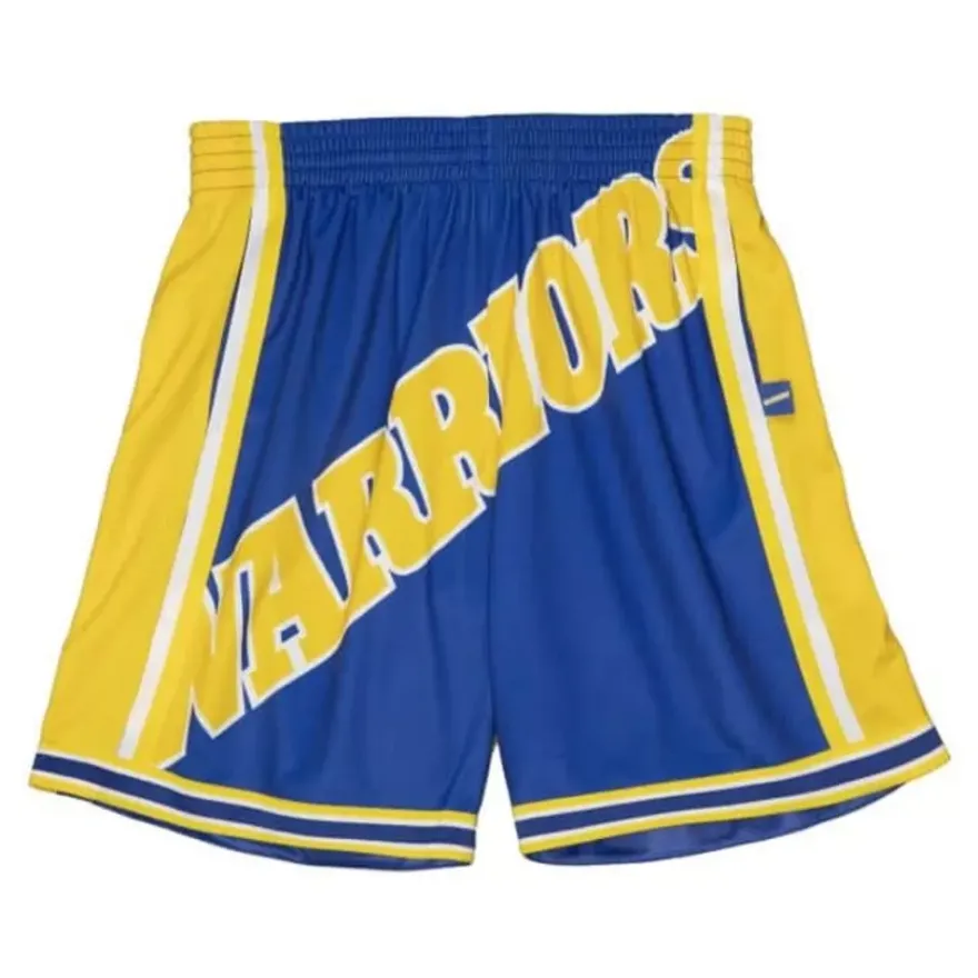 Mitchell & Ness Shorts-Big Face 2.0 Shorts Golden State Warriors