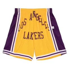 Mitchell & Ness Shorts-Big Face 2.0 Shorts Los Angeles Lakers