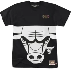 Mitchell & Ness T-Shirts & Tops-Big Face 3.0 Ss Tee Chicago Bulls