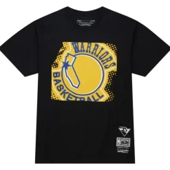Mitchell & Ness T-Shirts & Tops-Big Face 7.0 Ss Tee Golden State Warriors