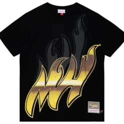 Mitchell & Ness T-Shirts & Tops-Big Face 4.0 Ss Tee Miami Heat