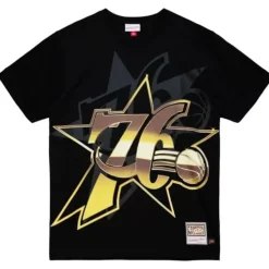 Mitchell & Ness T-Shirts & Tops-Big Face 4.0 Ss Tee Philadelphia 76Ers