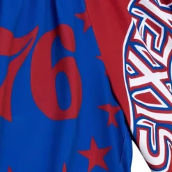 Mitchell & Ness Shorts-Big Face Fashion Shorts 5.0 Philadelphia 76Ers