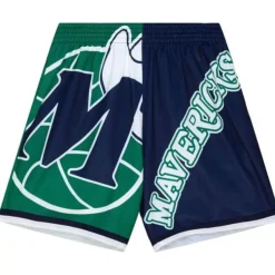 Mitchell & Ness Shorts-Big Face Fashion Shorts 5.0 Dallas Mavericks