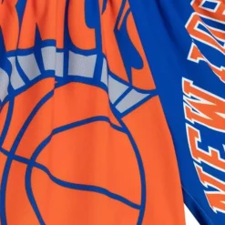 Mitchell & Ness Shorts-Big Face Fashion Shorts 5.0 New York Knicks