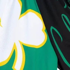 Mitchell & Ness Shorts-Big Face Fashion Shorts 5.0 Boston Celtics