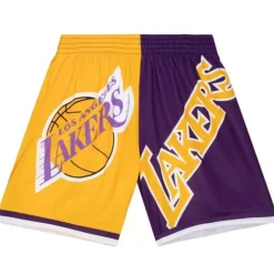 Mitchell & Ness Shorts-Big Face Fashion Shorts 5.0 Los Angeles Lakers