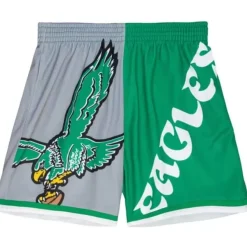 Mitchell & Ness Shorts-Big Face Fashion Shorts 5.0 Philadelphia Eagles