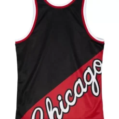 Mitchell & Ness T-Shirts & Tops-Big Face Fashion Tank 5.0 Chicago Bulls